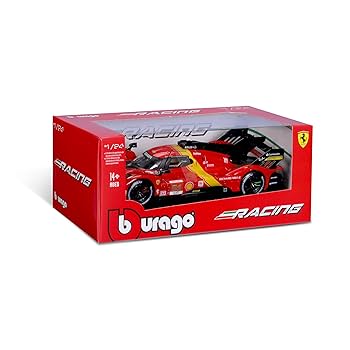 Amazon.com: Bburago 1:24th Ferrari Racing 499P LMH Winner Le